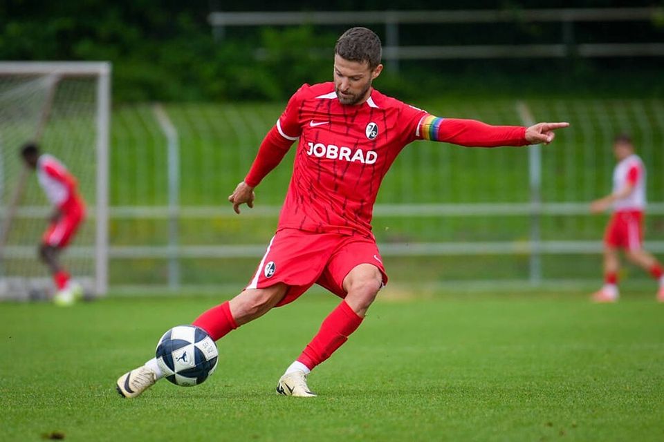 Patrick Lienhard trifft am Sonntag mit dem SC Freiburg II auf seinen Ex-Club Eintracht Trier.