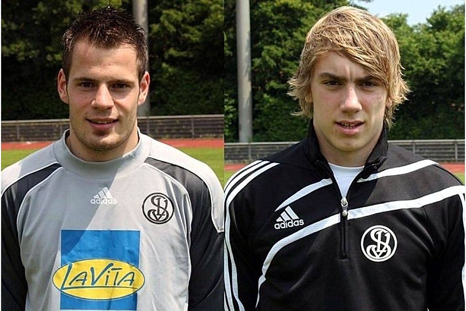 Stefan Schmid (links) und Youngster Johannes Huber sind die Torhüter der SpVgg Landshut für die nächste Saison.