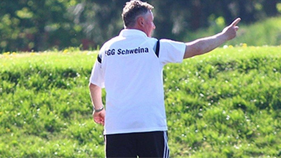 Olaf Gabriel gab zwei Jahre die Richtung in Schweina vor. © Sportfotos Nordhausen