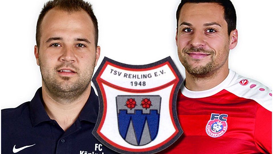 Nach ihrem gemeinsamen Wechsel vom FC Königsbrunn zum TSV Rehling wollen Sebastian Kalkbrenner (links) und Dominik Koch ihren neuen Klub fit für die anstehenden Aufgaben machen.