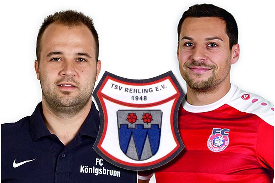 Nach ihrem gemeinsamen Wechsel vom FC Königsbrunn zum TSV Rehling wollen Sebastian Kalkbrenner (links) und Dominik Koch ihren neuen Klub fit für die anstehenden Aufgaben machen.