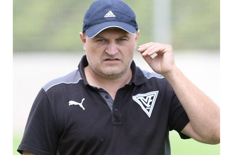 Trainer Aleksandar Kalic sah einen 2:1-Erfolg seiner Mannschaft. Foto: Baumann
