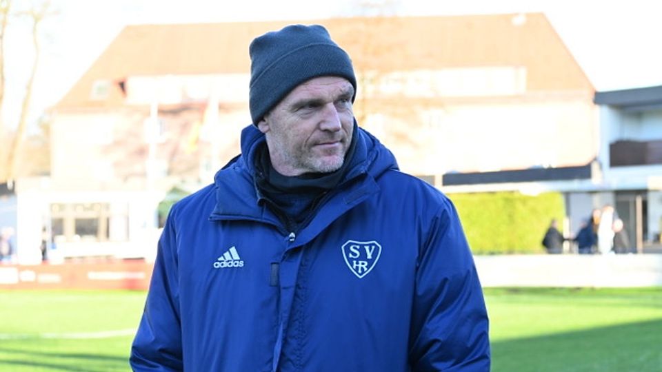 Der nächste Schritt zum Klassenerhalt ist gelungen: Heiko Barthel (Trainer SVHR). 