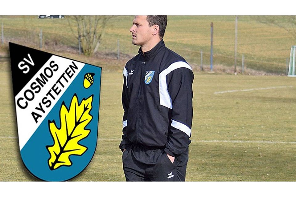 Trainer Marco Löring will mit Spitzenreiter SV Cosmos Aystetten am Saisonende als Erster über die Ziellinie gehen und in die Landesliga aufsteigen.  Foto: Oliver Reiser