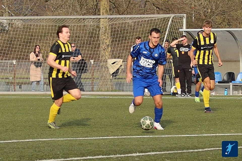 Die Ladenburger (gelb-schwarz) laufen diese Runde meist hinterher.