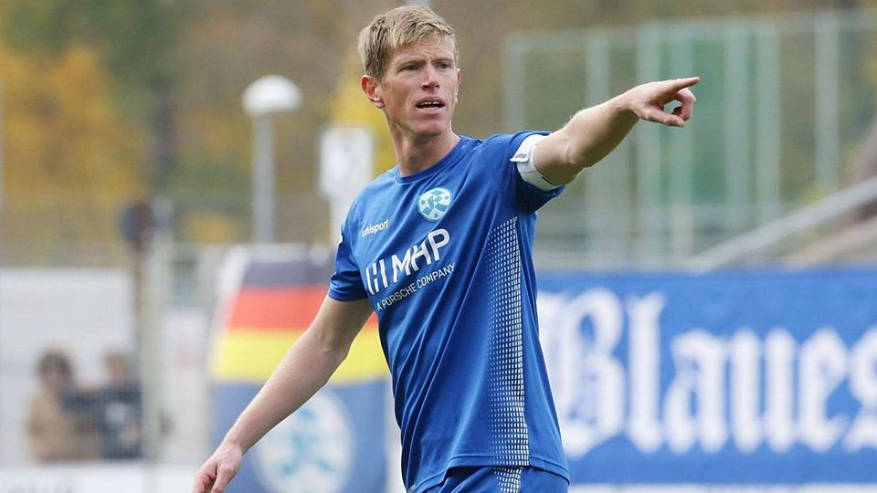 Der Kapitän der Stuttgarter Kickers: Tobias Feisthammel.