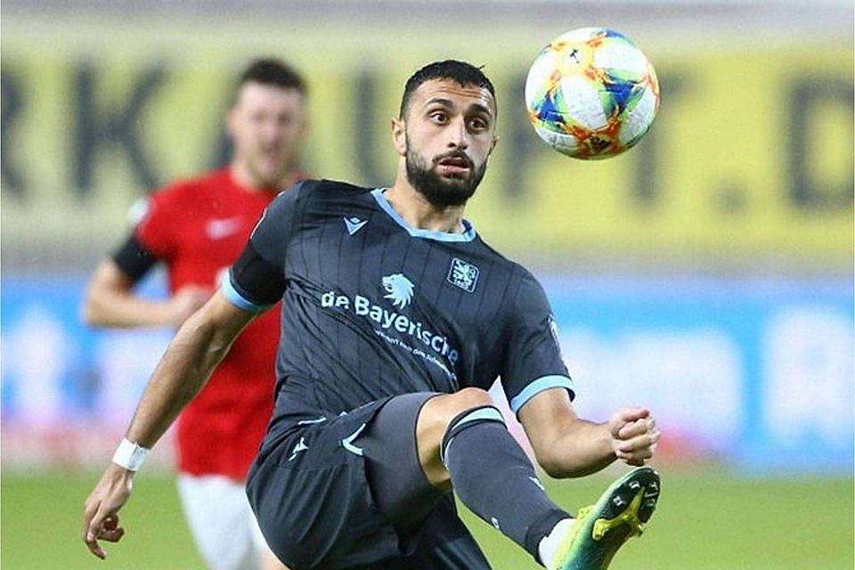 Efkan Bekiroglu rettet dem TSV 1860 München mit seinem Doppelpack minimale Aufstiegschancen. Alexander Neis / Eibner / Sampics