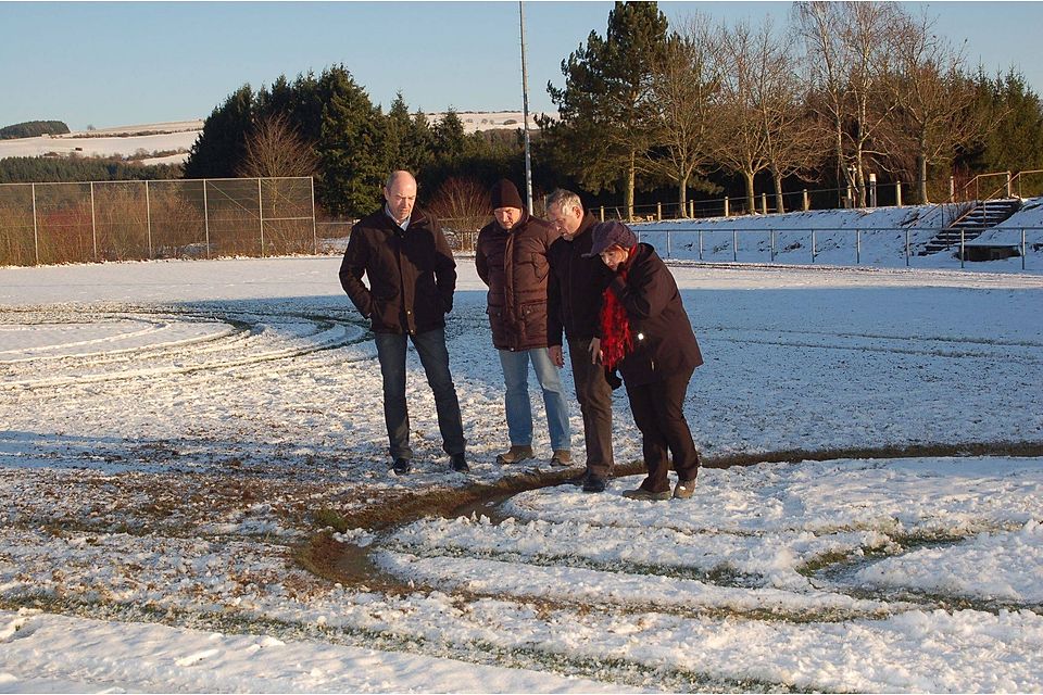 So sah der Rasen im Dezember 2014 aus. Foto: Archiv volksfreund.de