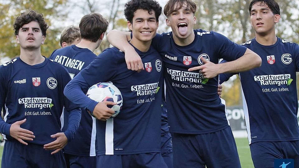 Ratingen bejubelt ein halbes Dutzend Tore. 