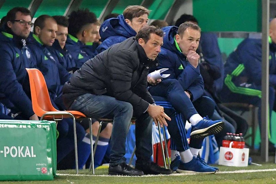 Lange Zeit waren Markus Weinzierl (vorne) und Tobias Zellner (rechts) ein unzertrennliches Duo. Nach dem Aus auf Schalke trennten sich allerdings ihre Wege.