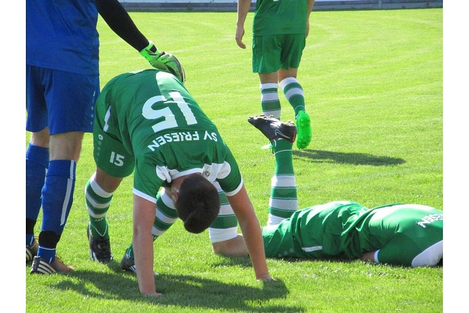 Der SV Friesen bleibt auch nach dem Spiel gegen Pegnitz Schlusslicht der Landesliga-Tabelle. F: Rebel