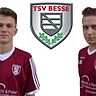 Pepe Steglich (l.) und Julian Sladitschek (r.) sind die ersten Neuzugänge des TSV Besse