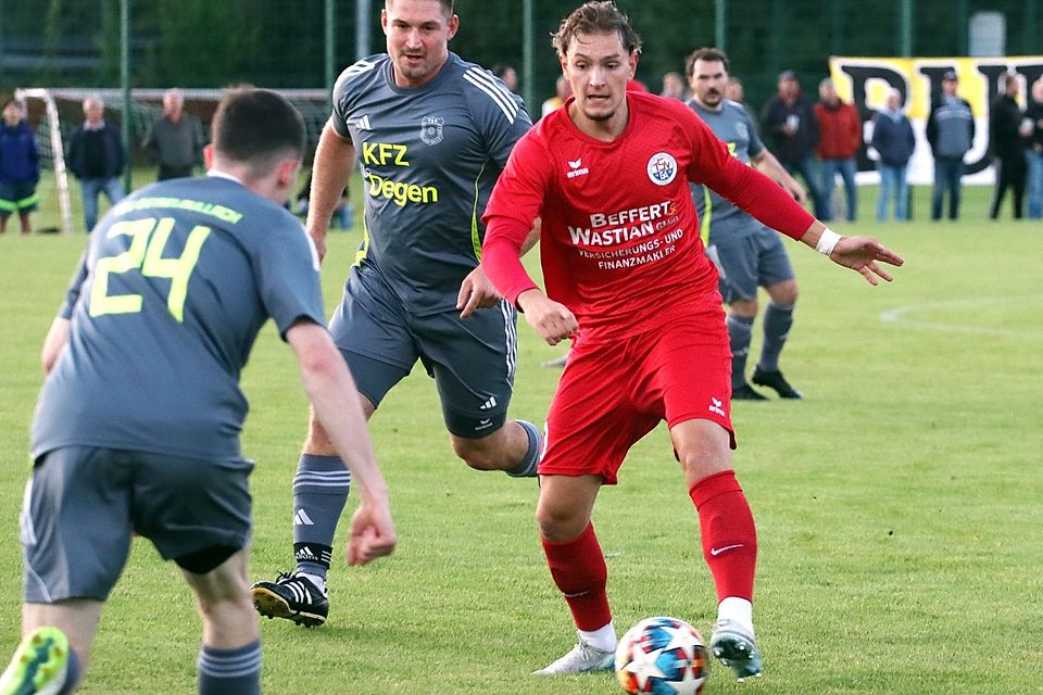 „Er hat gerade einen Lauf“: Das sagt Gilchings Trainer Christian Rodenwald über Mittelfeldspieler Ben Bauer. Der dankt Trainer und Mitspielern.