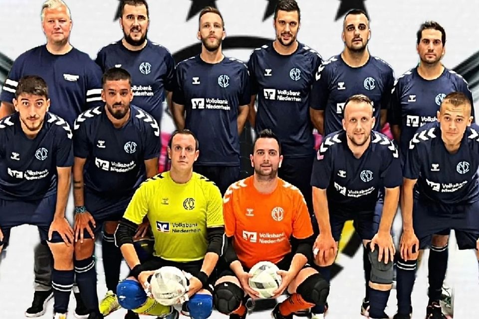 Das Team des FC Niederrhein Soccer 2023/24. 