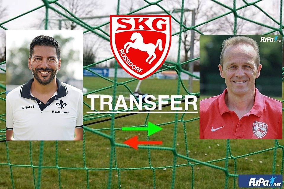 Trainerwechsel in Rossdorf: Ali Sevim (links) folgt auf Bernd Kuhl (rechts).