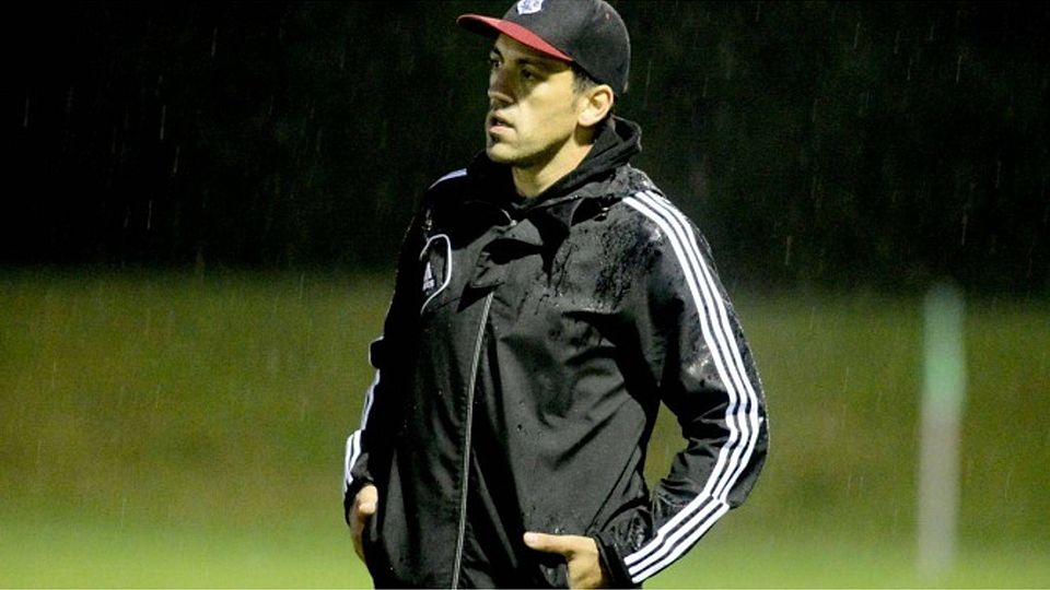 Bernd Reitz, Trainer des SV Niederemmel.