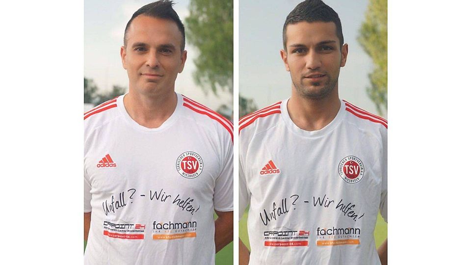 Ab der neuen Saison wieder im Trikot des Türkischen SV unterwegs - Mahir Sahin (links) und Said Silakhori. Foto: TSV.
