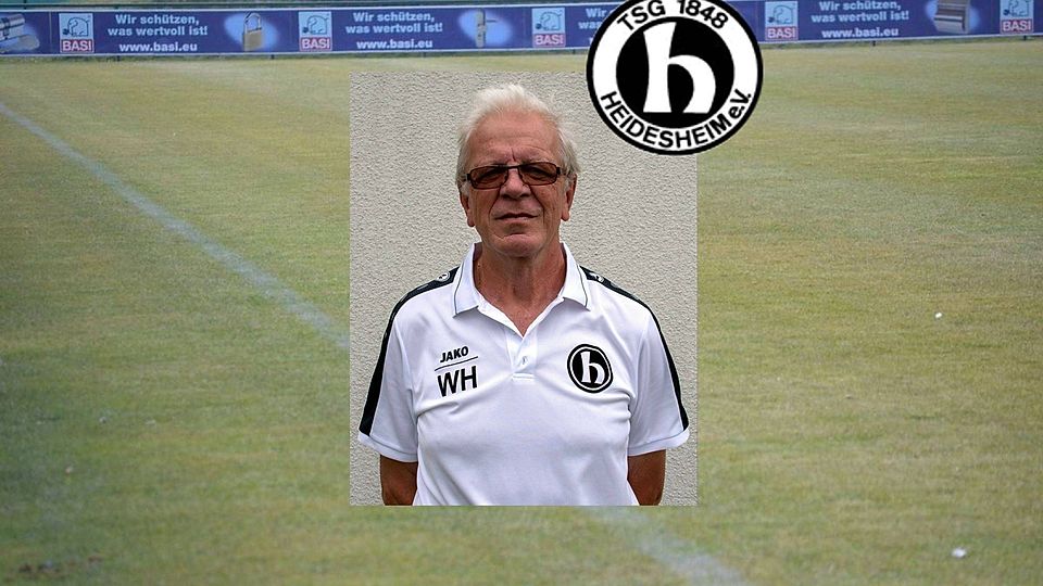 Wolfgang Hammer bleibt Trainer der TSG Heidesheim.