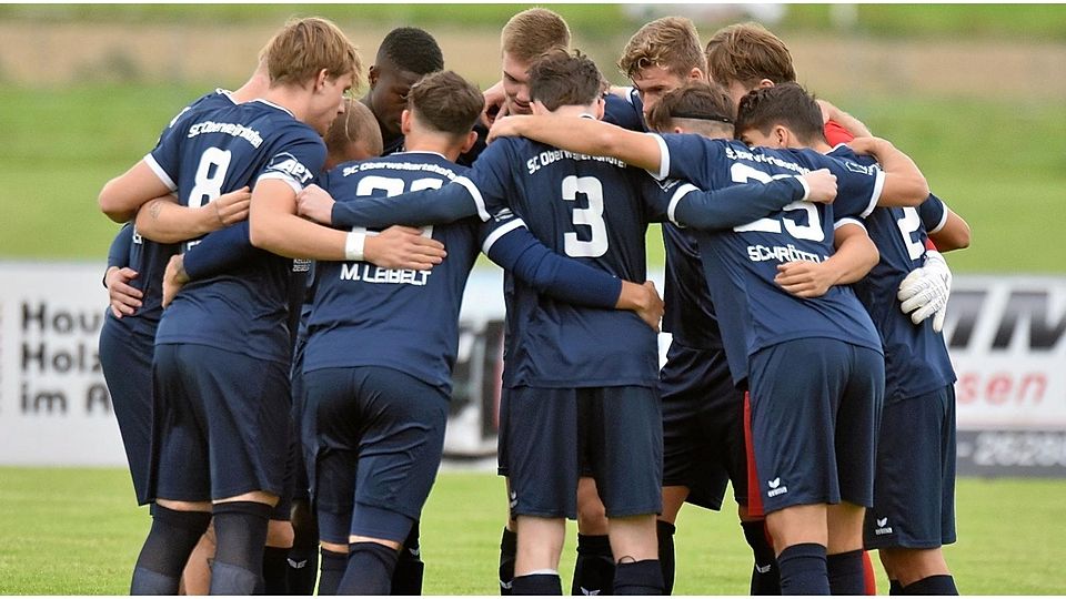 Die Fußballer des SC Oberweikertshofen.