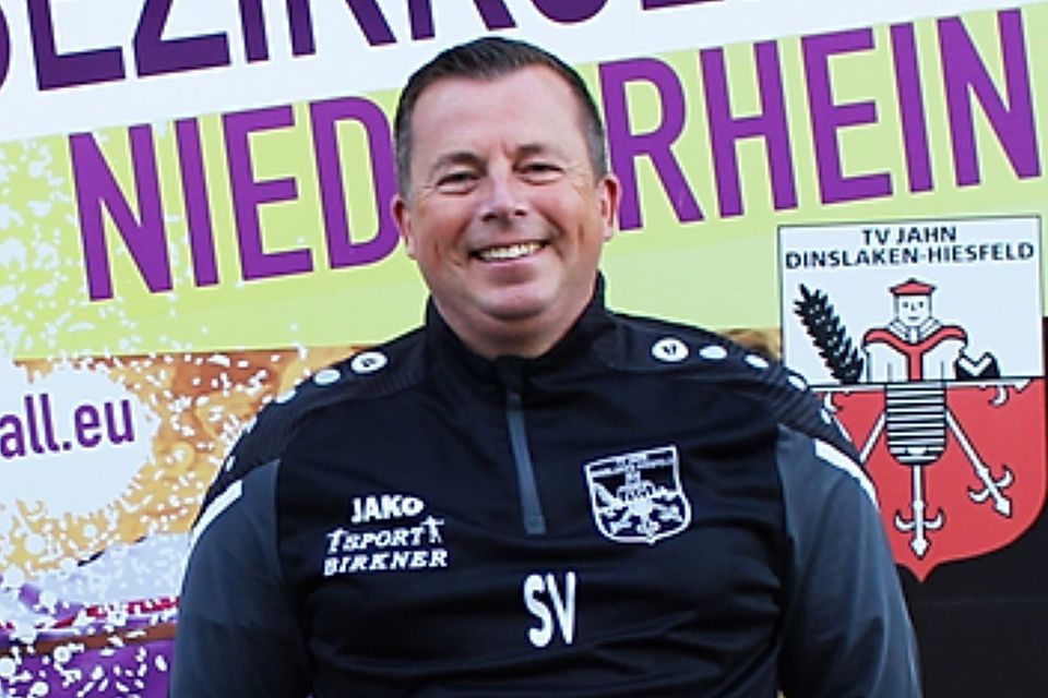 Sven Verlinden ist neuer Trainer bei Wacker Dinslaken.