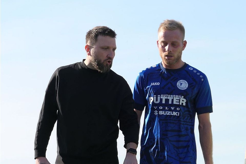 Christoph Pajdzik (links) könnte bald Westfalenliga-Trainer sein.