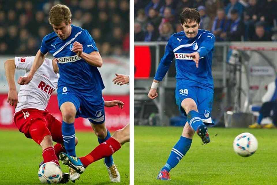 Hier sind beide noch im vollen Einsatz beim Heimspiel gegen den 1. FC Köln. Jetzt fallen die Stürmer Sven Schipplock (links) und Srdjan Lakic länger aus.  Fotos: Grün