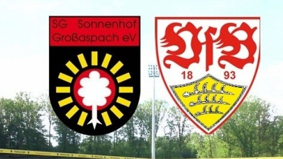Die SG Sonnenhof Großaspach trifft heute auf den VfB Stuttgart. F: FuPa Stuttgart