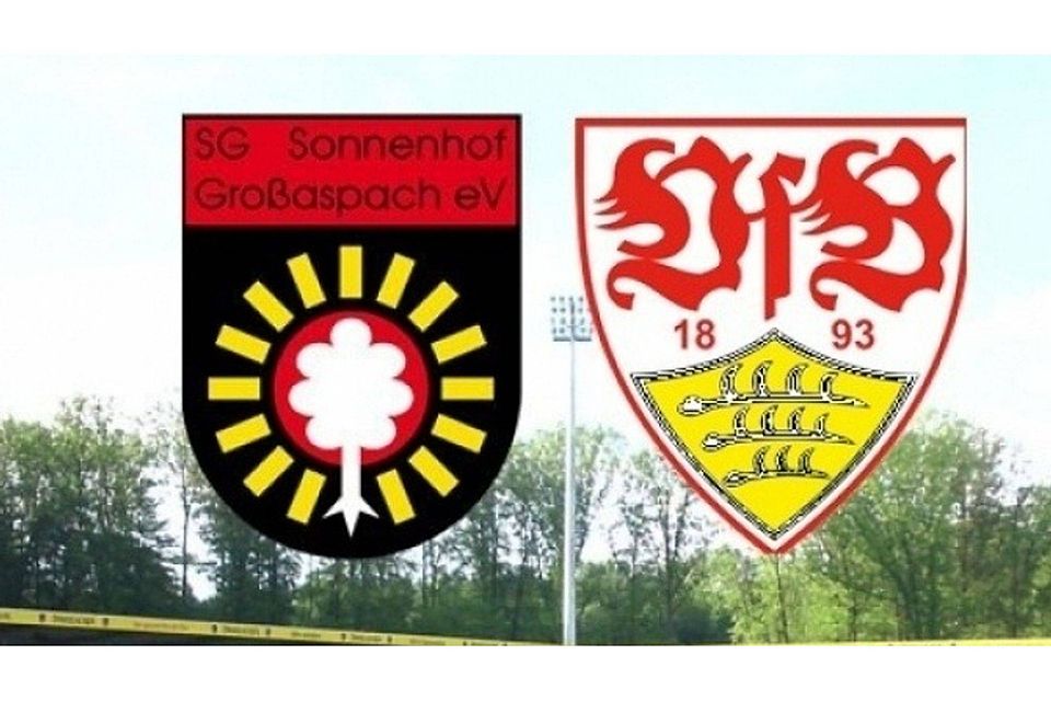 Die SG Sonnenhof Großaspach trifft heute auf den VfB Stuttgart. F: FuPa Stuttgart