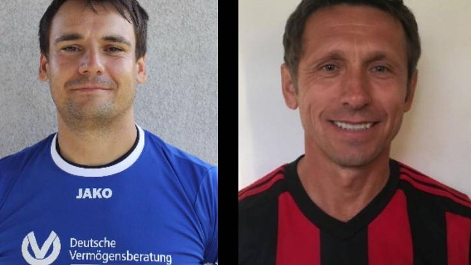 Wollen die Chance mit ihrem Team nutzen: Alexander Isatow (FT Ringsee) und Dragomir Egredzija (SV Fahlenbach).