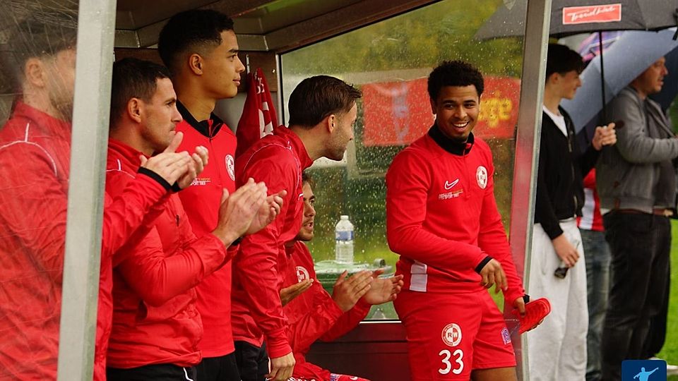 7:1 über die FV Hunsrückhöhe: Da hatten die Wittlicher gut lachen.