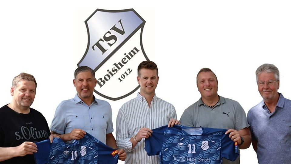 Das Trainerteam des TSV Boisheim.
