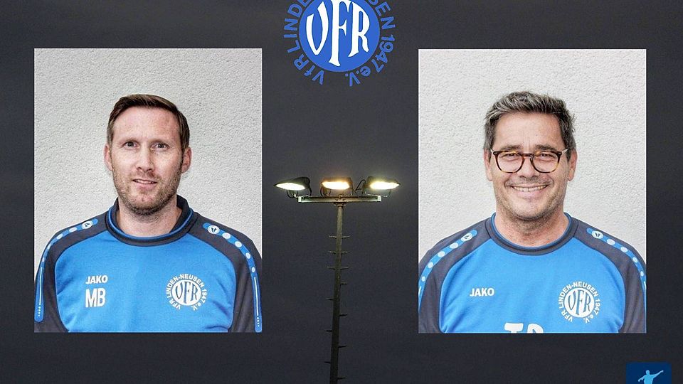 Der VfR Linden-Neusen verkündet Trennung vom Trainerteam der ersten Mannschaft (Marc Beckers links, Axel Müller rechts). 