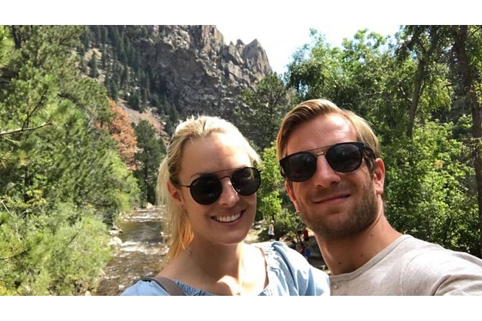 Grüße aus Colorado: Stefan Aigner genießt mit seiner Frau Laura die neue sportliche Heimat.