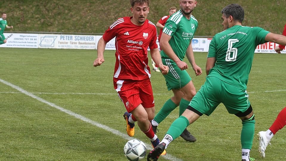 Der TSV Hilgertshausen verlor mit 2:3.