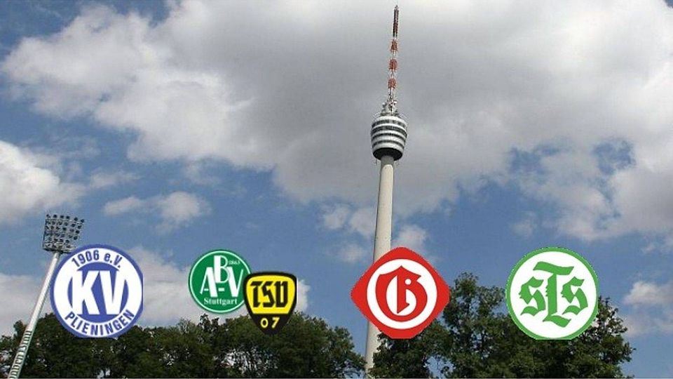 Die Nachlese mit Fokus auf die Fernsehturm-Teams. Foto: Baumann / Collage FuPa Stuttgart