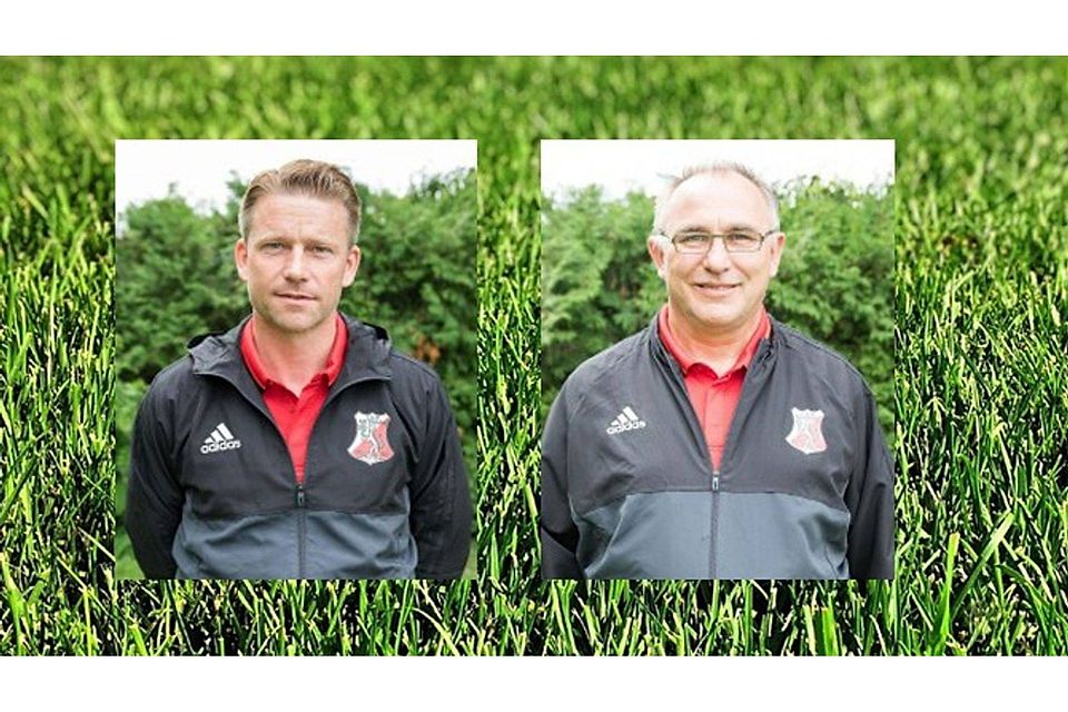 Michael Scherbel (links) und Uwe Rößlein (rechts) werden kommende Saison nicht mehr als Trainer in Katzwang fungieren. Foto: Wastrack, Montage: Eiter