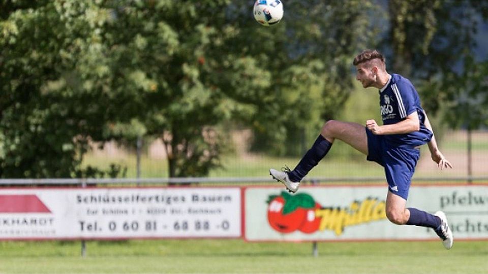 Daniel Maibach holt mit seiner SG Eschbach/Wernborn mit dem 7:1-Sieg beim FV Stierstadt II drei Punkte.
