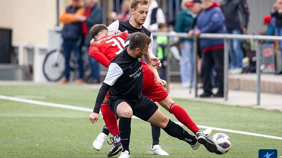 Umkämpftes Derby: Am Ende mussten sich der SV Hallgarten und der SSV Hattenheim mit einer Punkteteilung begnügen. 