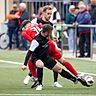 Umkämpftes Derby: Am Ende mussten sich der SV Hallgarten und der SSV Hattenheim mit einer Punkteteilung begnügen. 