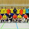 Der TSV Weilimdorf (rote Trikots) besiegte den TSV Öschelbronn im Endspiel deutlich Foto: Holom