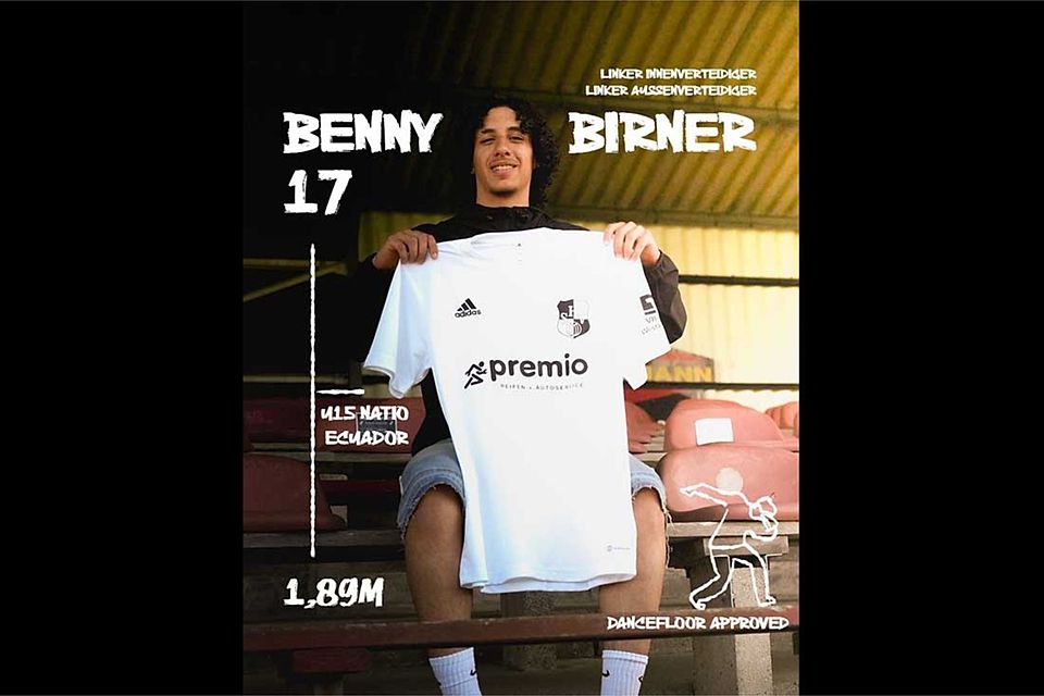 Benny Birner (Heider SV). Benny Birner (Heider SV).