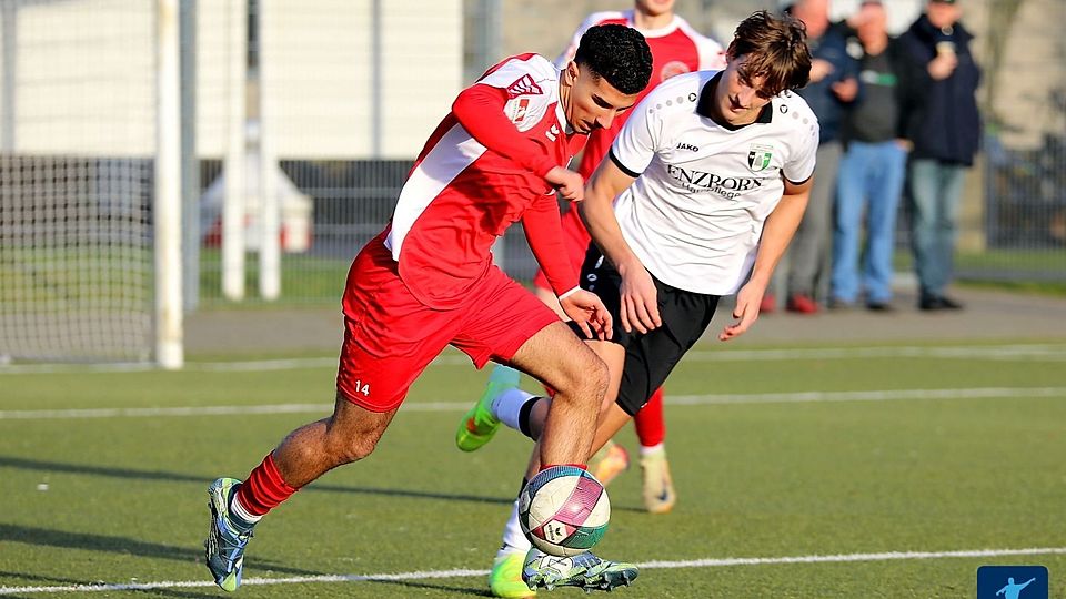 Rheine (in Rot) testet noch einmal am Dienstag.