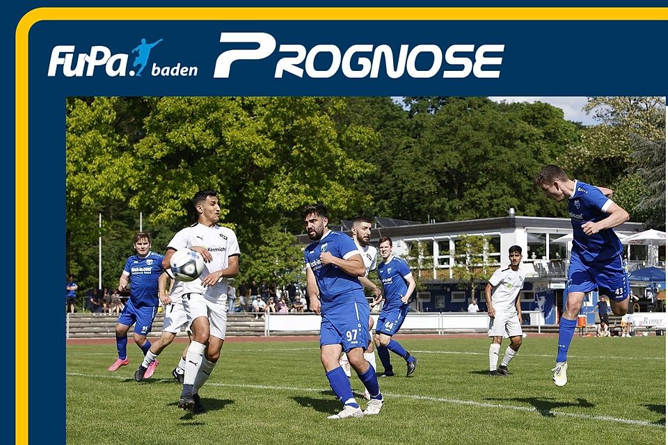 Der VfB Wiesloch (blau) wird sich diese Runde ganz schön strecken müssen.