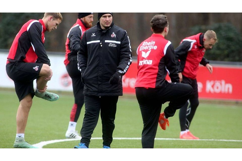 Patrick Helmes (Mitte) ist neuer Cheftrainer der U-21 des 1. FC Köln - Bild: Dahmen