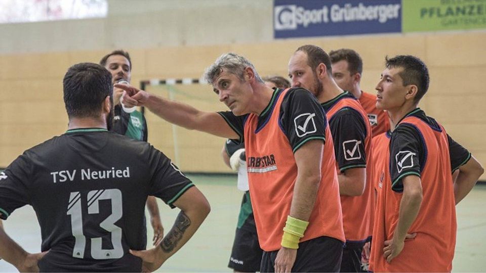 „Jetzt werden wir auf Gnade hoffen müssen“: Neurieds Trainer Kagan Erol hofft, dass der Futsal Club Regensburg einer kurzfristigen Spielverlegung zustimmt. Fred Rauscher