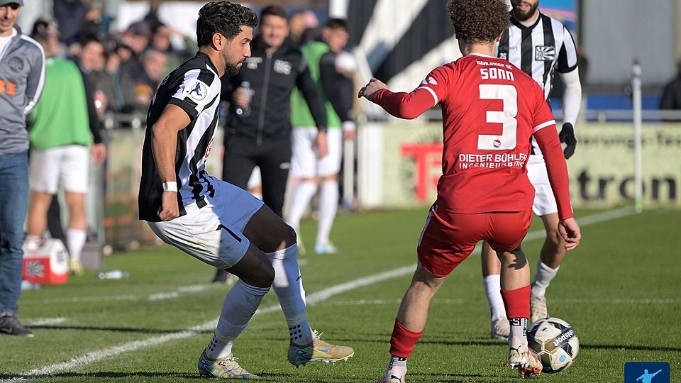 Tevfik Ceylan (l.) bei einem seiner letzten Spiele im Villinger Trikot.