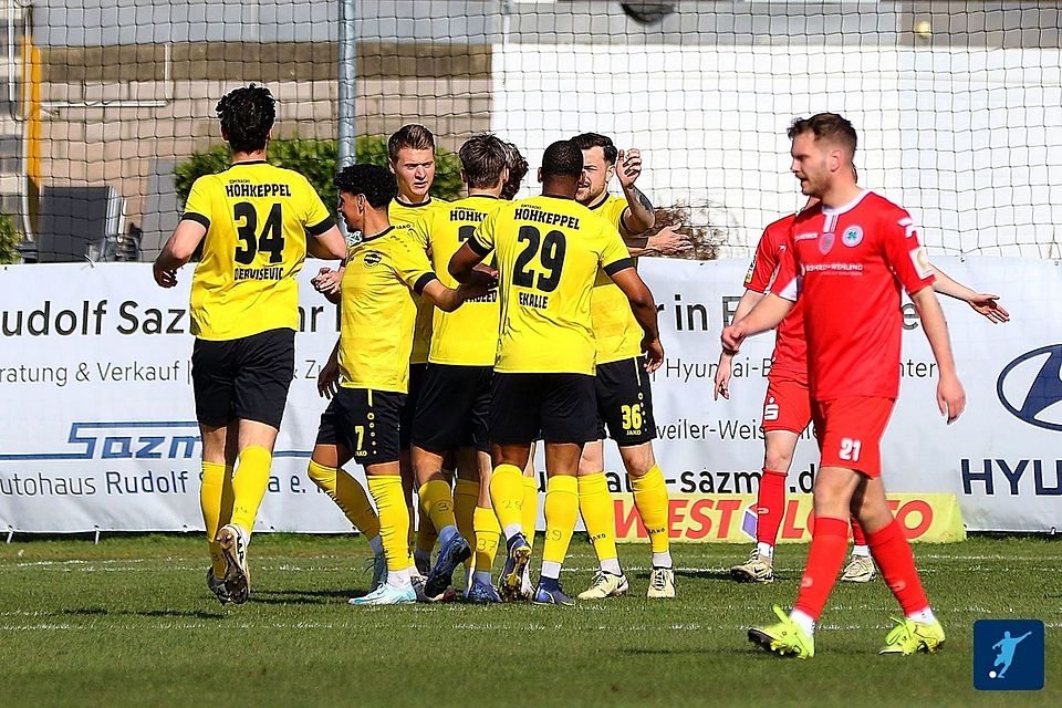 Kuriose Trennung bei Eintracht Hohkeppel. 