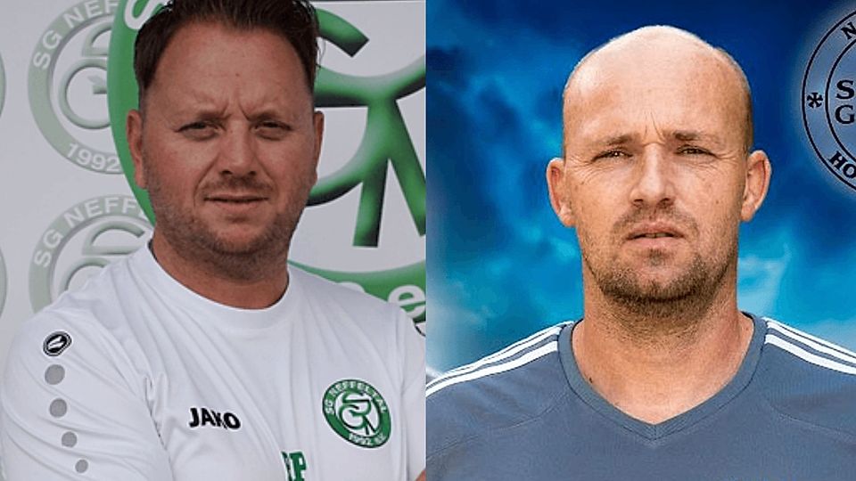 Patrick Pützer (l.) trifft auf seinen Schwager Stefan Justen. 