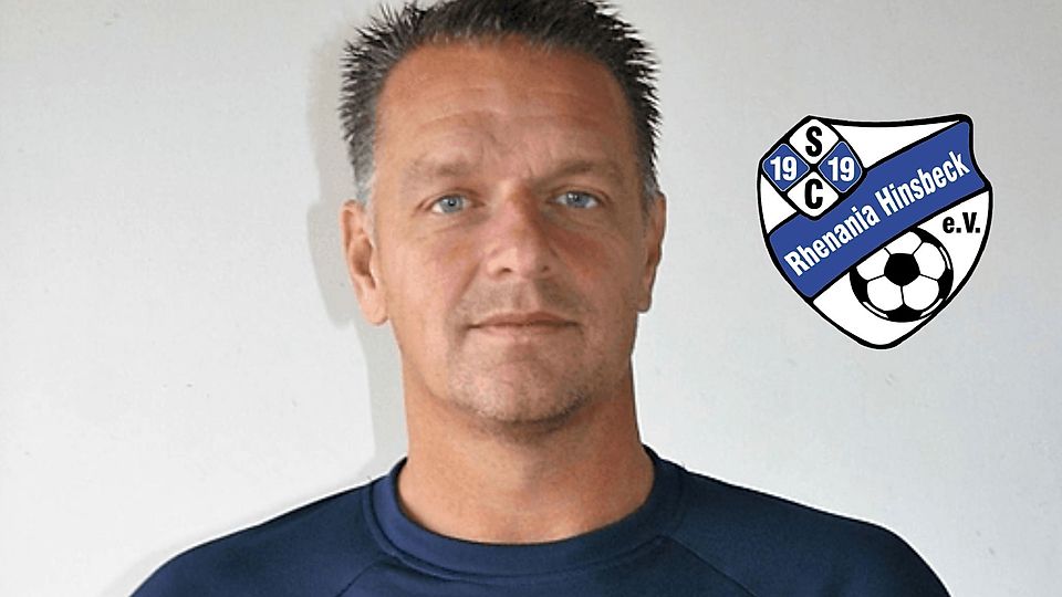 Sebastian Steinhauer wird neuer Trainer bei Rhenania Hinsbeck.