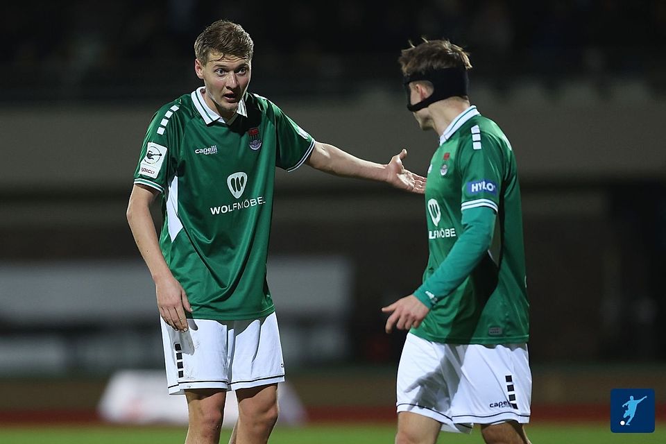 Abstimmungsprobleme offenbarten die Schweinfurter wieder einmal in der Defensive.